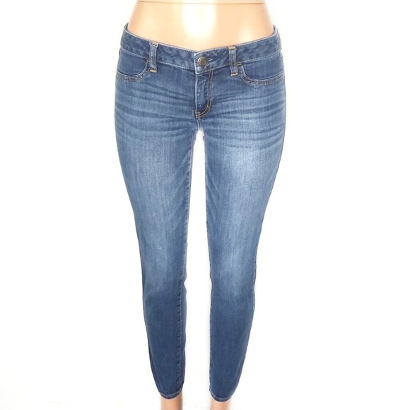 American Eagle Outfitters Denim - American Eagle Skinny Low Rise Dark Jegging Jeans